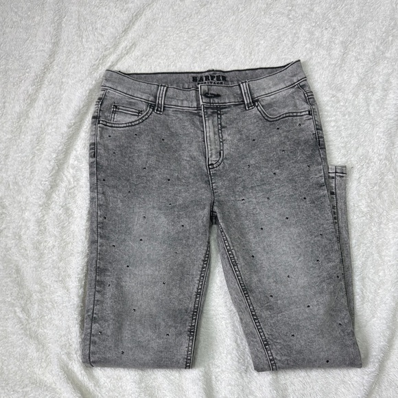 Harper Heritage Women's Skinny Jeans - Gray - Picture 1 of 7